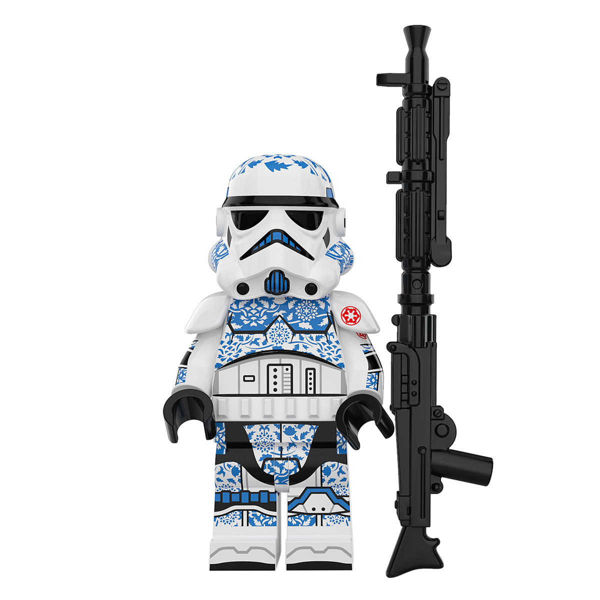 1pcs Star Wars Stormtrooper Pattern Version Minifigure Building Blocks Toys
