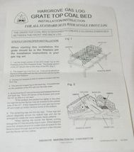 Hargrove GT18 Cast Iron Grate Top Coal Bed Create Glowing Ember Bed image 6