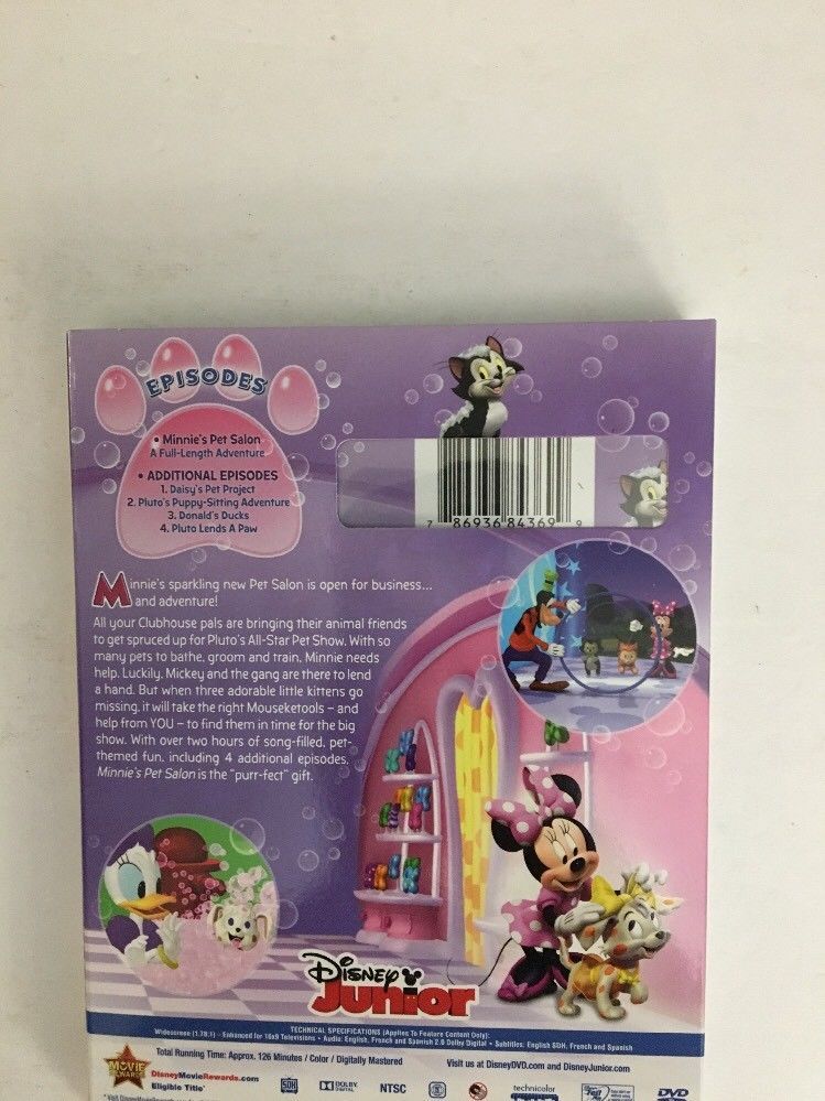 minnie's pet salon toy