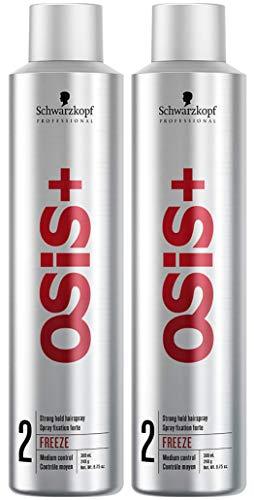 OSiS+ FREEZE FINISH Hairspray, 9.1-Ounce (2-Pack)