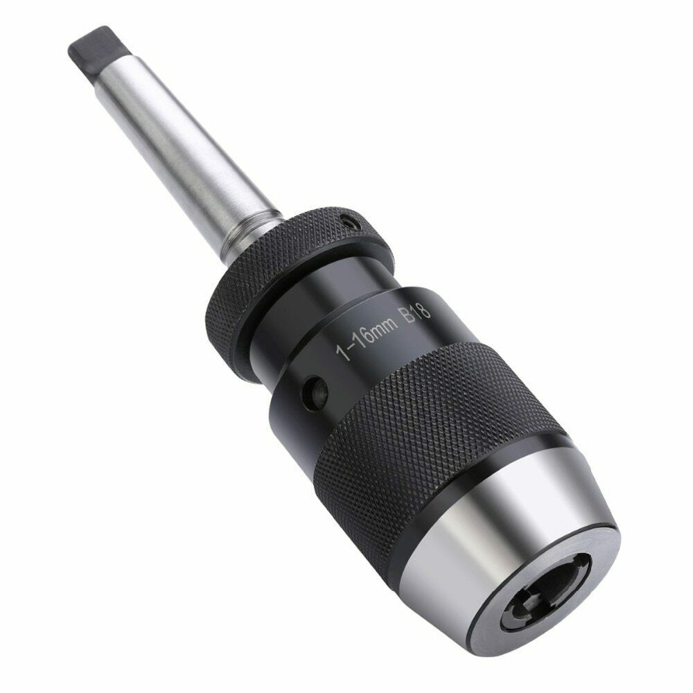 Drill Chuck 1-16mm Arbor Adapter Automatic Tightener Keyless Design MK2 ...