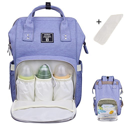 Baby Diaper Bag Backpack Multi-Function Waterproof Travel Nappy Tote ...