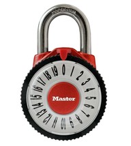 Master Lock 1588D Wide Magnification Combination Dial Padlock | Black - $11.95