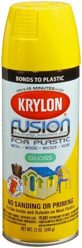 Krylon Fusion Spray Paint Gloss Sunbeam 12 Ounces
