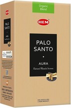 Hem Palo Santo Sandalwood Fragrance Natural Masala Incense Sticks Handrolle 180g - $24.34