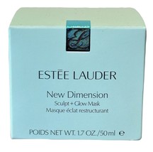 Estee Lauder New Dimension Sculpt And Glow Mask 50 ml/1.7 oz USA Made NIB - $24.99