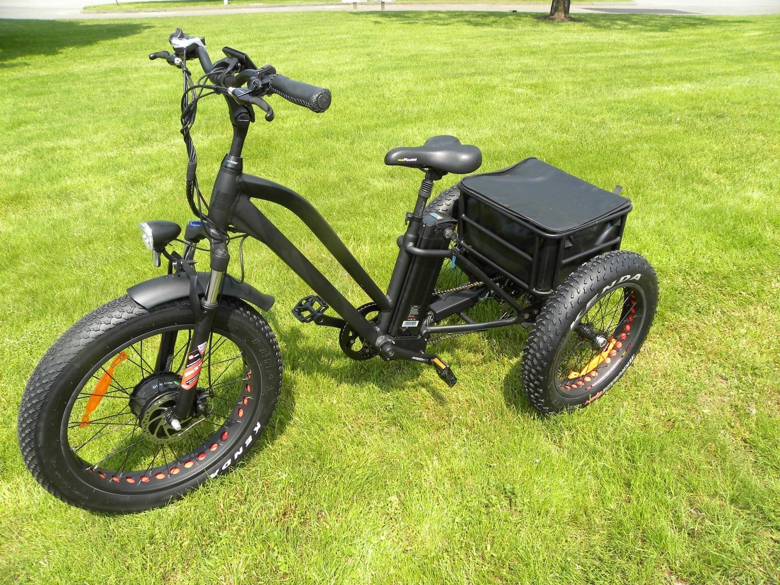 Fat tire electric tricycle, trike, snow beach tricycle, electric tricycle - Scooters