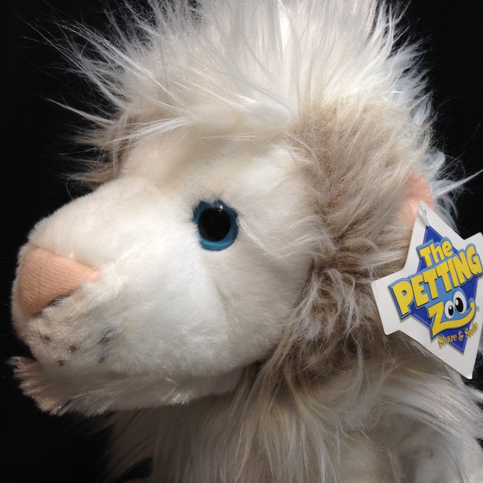 white lion plush