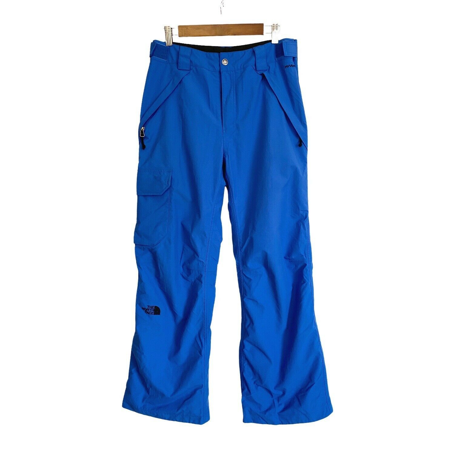 north face blue ski pants