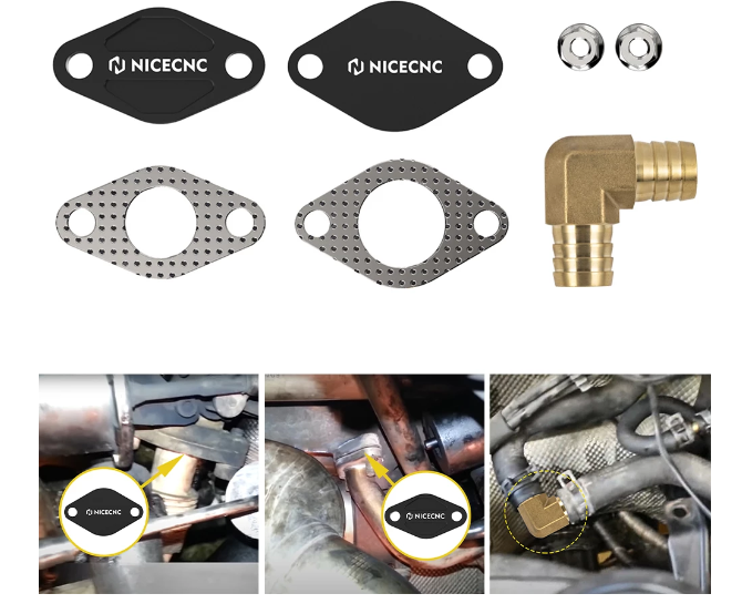 EGR Delete Kit for 2005 2006 Volkswagen MK GOLF 1.9L Turbo Diesel BRM
