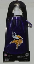 NFL Licensed Minnesota Vikings Reusable Foldable Water Bottle image 1