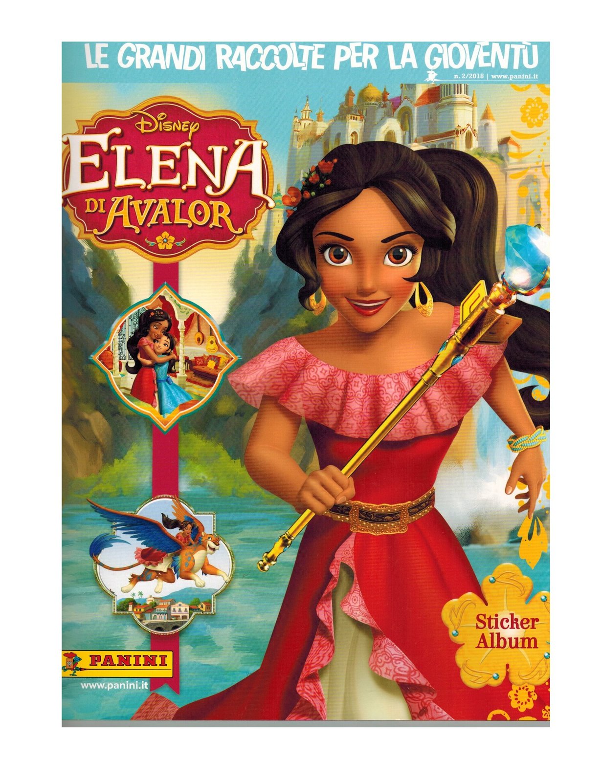 Elena of Avalor Empty Album Panini Italy Disney
