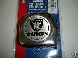 Great Neck NFL78 1&quot; x 25&#39; NFL Tape Measure Oakland Raiders - $6.93