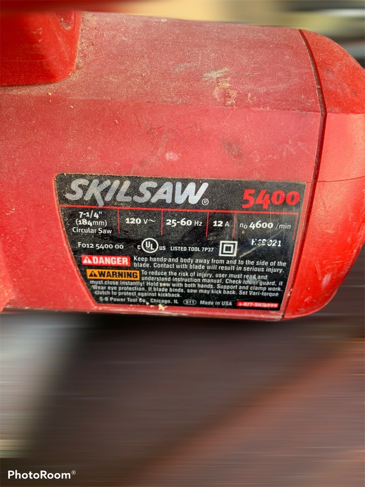 skil-saw-5400-2-3-hp-12-amp-7-1-4-saw-runs-but-issue-with-spindle