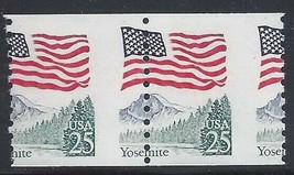 2280 Misperf Error / EFO Pair "Yosemite" Mint NH (Stk3) - $7.29