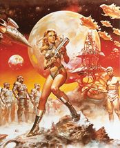 Barbarella 1968 Movie Poster Roger Vadim Art Film Print Size 24x36 27x40... - $10.90+