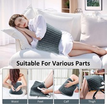 Electric Heating Pad for Back/Shoulder/Neck/Knee/Leg Pain Relief, 6 Fast Heating image 7