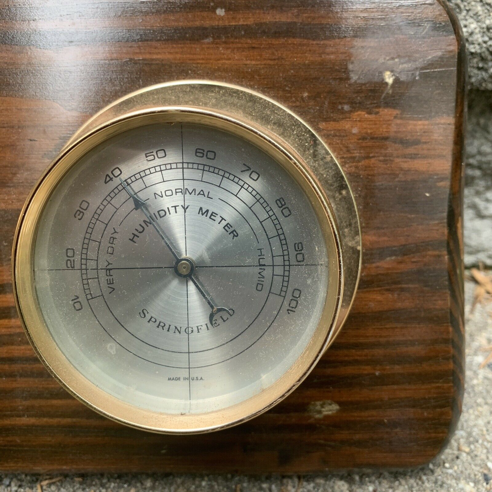 Springfield Thermometer Barometer Humidity Meter 1702 at Rodney Shepard
