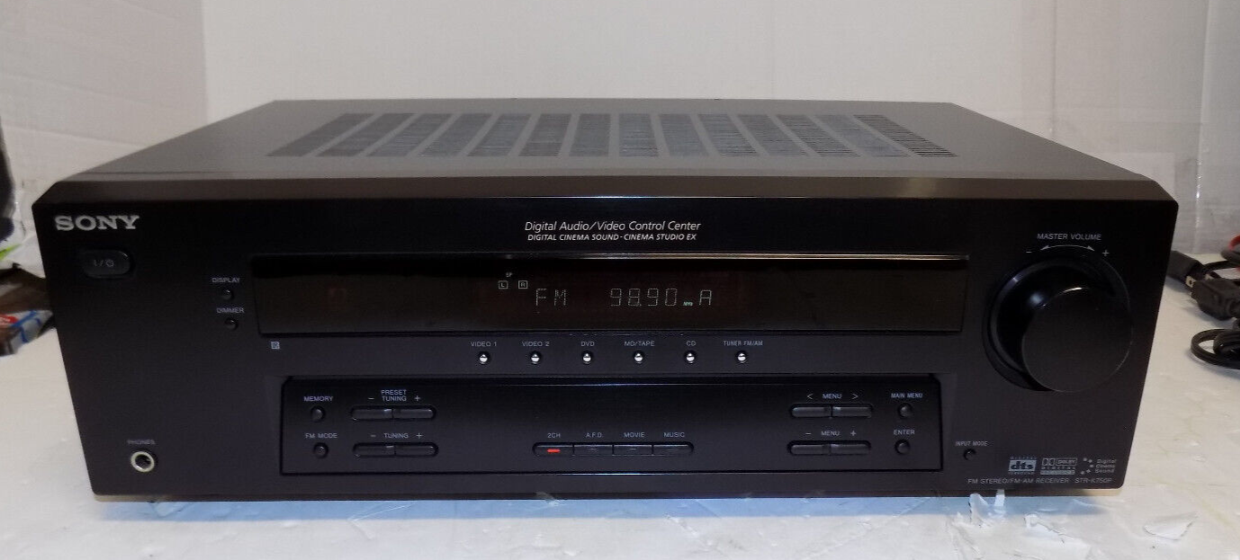 Sony STRK750P 5.1 Channel 100 Watt A/V Stereo Receiver With Headphone