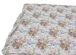 Vintage Ralph Lauren Floral Cottage Country 100% Cotton King Duvet Made in USA image 3