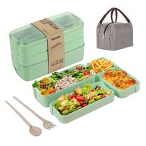 COCOBELA Bento Lunch Box Set With Bento Lunch Bag,Re-usable Airtight Foo... - $11.99