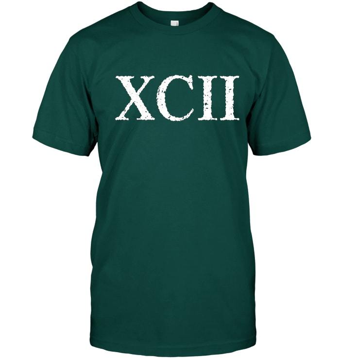 Roman Numeral 92 XCII Shirt T Shirts Tank Tops