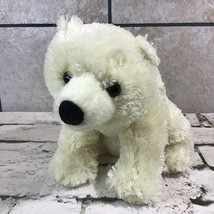 Destination Nation Polar Bear Plush Natural Off-White Realistic Stuffed Animal - $11.88