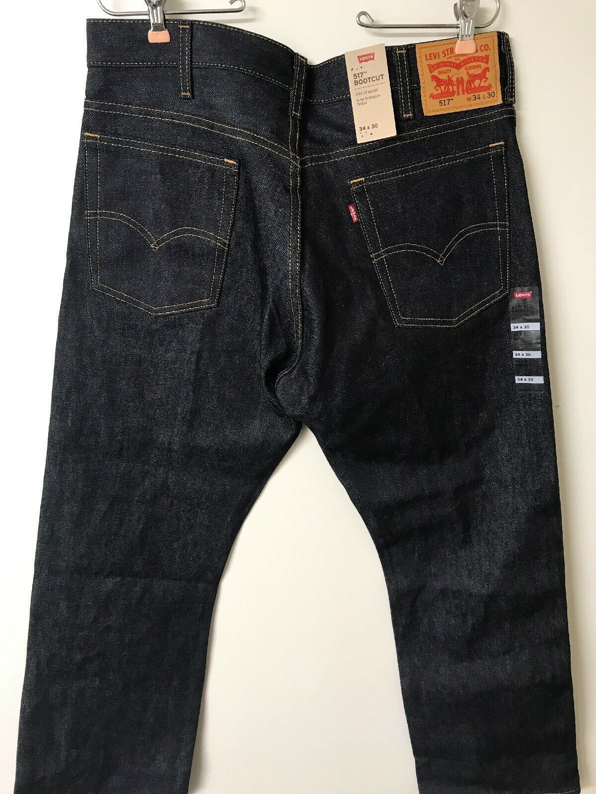 Levi’s Men’s 517 Boot Cut Jean, Rigid, 34W x 30L - Jeans