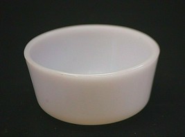Anchor Hocking Fire King White Milk Glass Bowl Custard Cup Ramekin Dish ... - $8.90