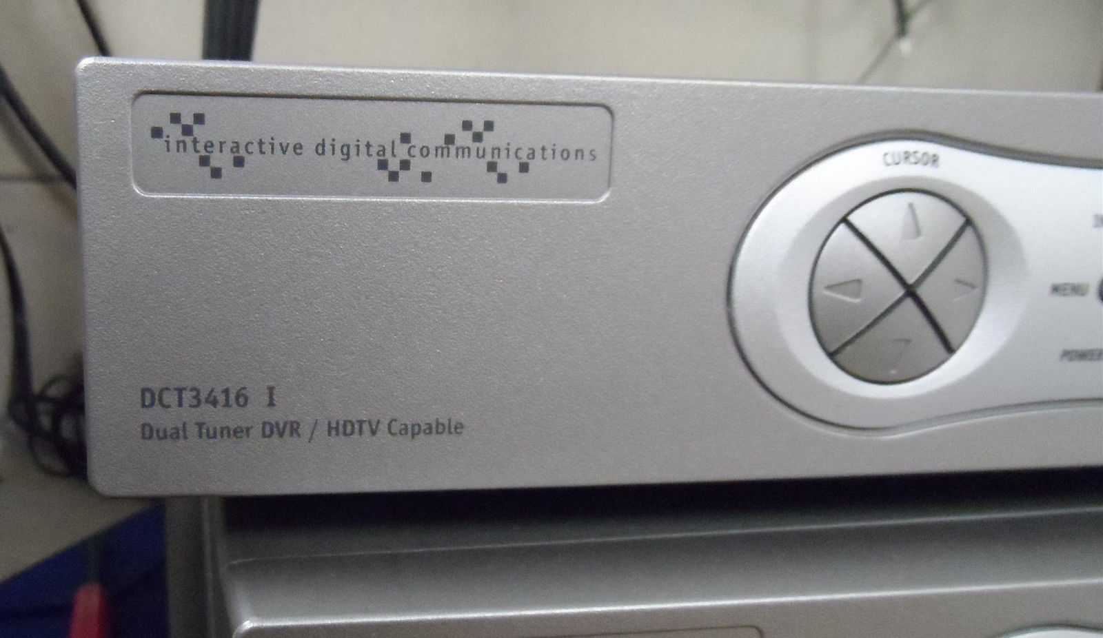 Shaw Motorola DCT3416 Hi Def Cable Box Dual Tuner DVR DCT 3416 HDMI PVR