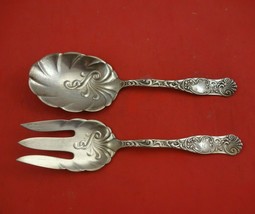 Diane by Towle Sterling Silver Salad Serving Set 2pc All Sterling Origin... - $355.41