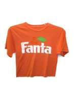 Orange Fanta Cropped Tee T-shirt Size Small BRAND NEW - $9.41
