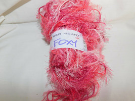 Red Hot Foxy Eyelash Yarn Cherries Lot 3571 - $2.99