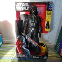 Star Wars Rebels Darth Vader 12&quot; Electronic Duel Action Figure Hasbro Di... - $12.64