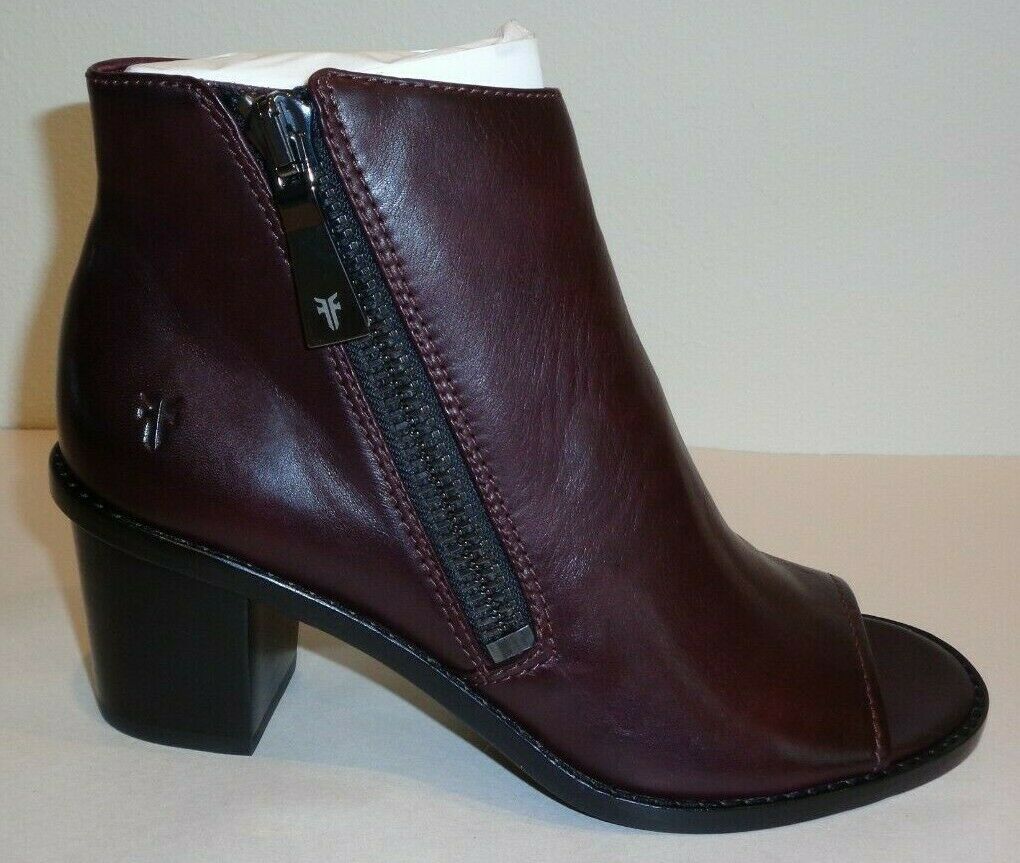 frye brielle zip peep bootie