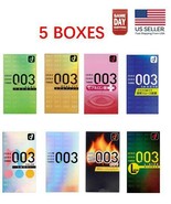 Okamoto 003 condoms 8 types 5boxes - US Seller - $46.71+