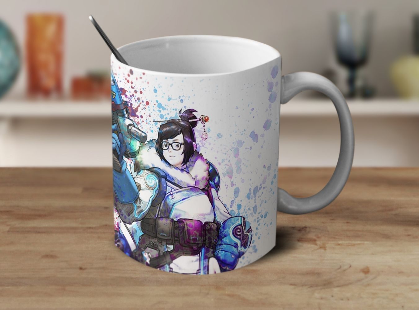 Mei Overwatch Mug Overwatch Coffee Mug Color Changing Mug Magic Mug OV