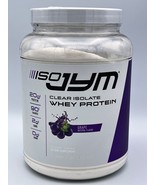 100% Whey Protein Isolate Dietary Supplement Science Iso Jym® Grape 1.1 lbs - $32.62