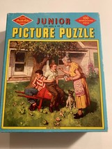 100 Piece Junior Picture Puzzle Growing Pains Warren Built Rite Puzzles - $6.32