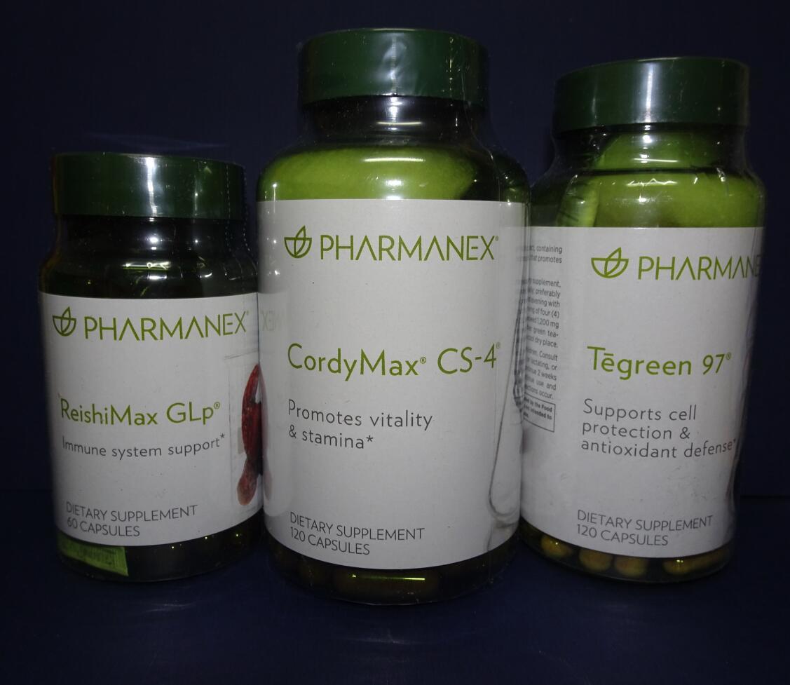 Nu Skin Nuskin Pharmanex Three Herbal Products Value Package SEALED