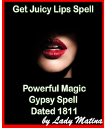 Fuller Kissable Juicy Lips! Ancient Wicca Powerful Magic! Gypsy Spell Da... - $45.00
