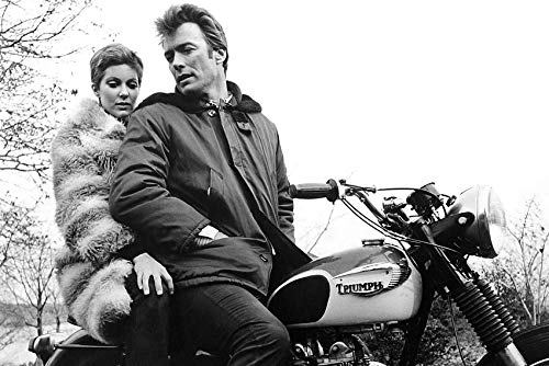 Clint Eastwood and Tisha Sterling in Coogan's Bluff on Classic Triumph ...