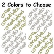 Confetti Word Congratulations - 2 Colors to Choose 14 gms bag FREE SHIPPING - $3.95+