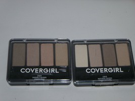 (2) Covergirl Eye Enhancers Quad Eyeshadow - #280 Natural Nudes &amp; Sheerl... - $9.99