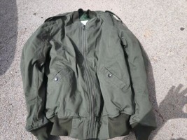 vintage(2010)IDF officer jacket olive green Israeli Army zahal size LARGE  - $148.49
