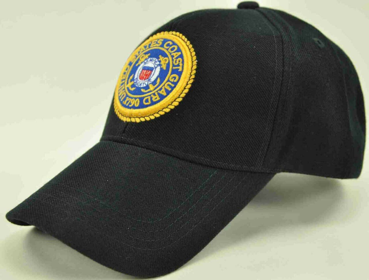 NEW! U.S. COAST GUARD CAP HAT BLACK - Men's Hats