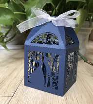 100pcs Wedding Gift Boxes,2.36*2.36*3.74inches Chocolate Boxes,wedding favor box - $44.00