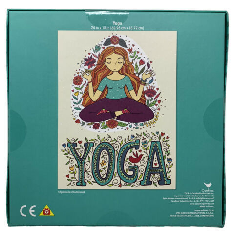 Cardinal Games Yoga 750pc Jigsaw Puzzle Colorful Meditation Meditate for sale online 