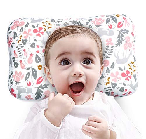 Newborn Baby Head Shaping Pillow - Washable, Neck Support for Infant ...