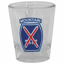 10th mountain division army 1.5 oz shot glass - $22.55